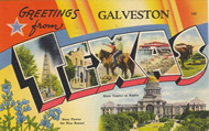 Postcard Galveston